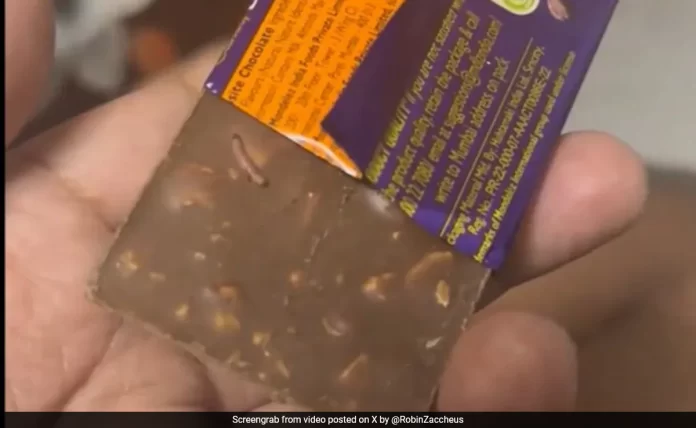 Man Finds Worm 'Crawling' In Dairy Milk Chocolate, Cadbury Responds
