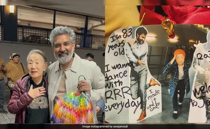 SS Rajamouli Receives Special Gift From An 83-Year-Old Japanese Fan: 